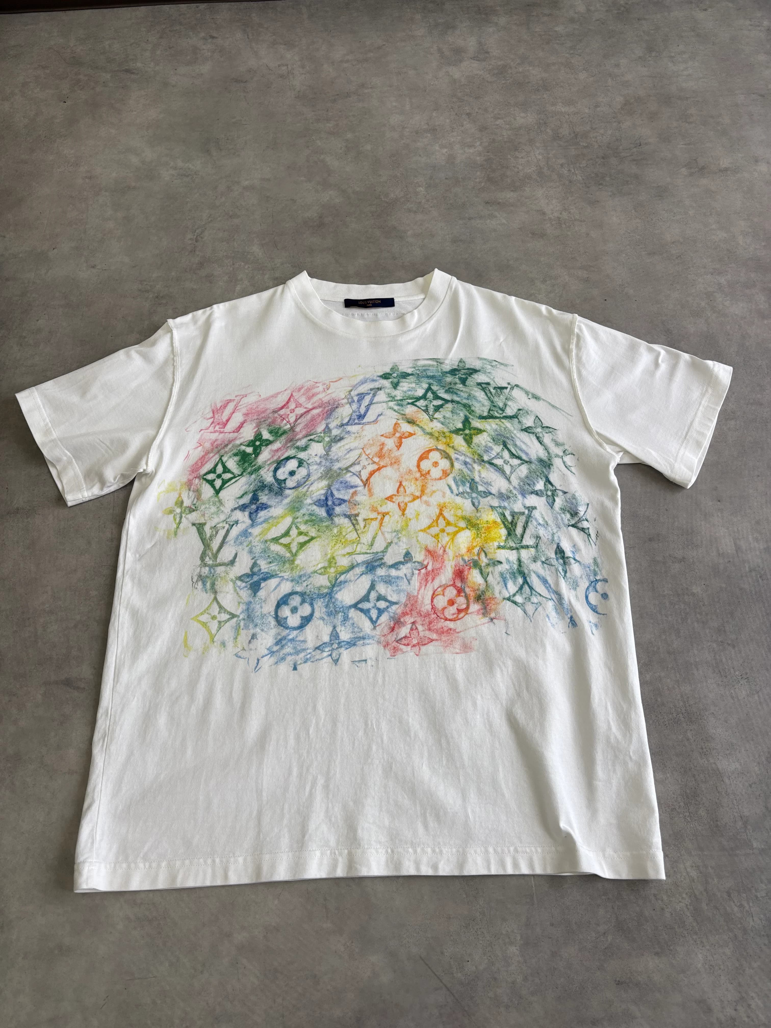 【西脇市でルイヴィトン買取】マルチカラーTシャツを高価買取|買取本舗あいみつや のサムネイル