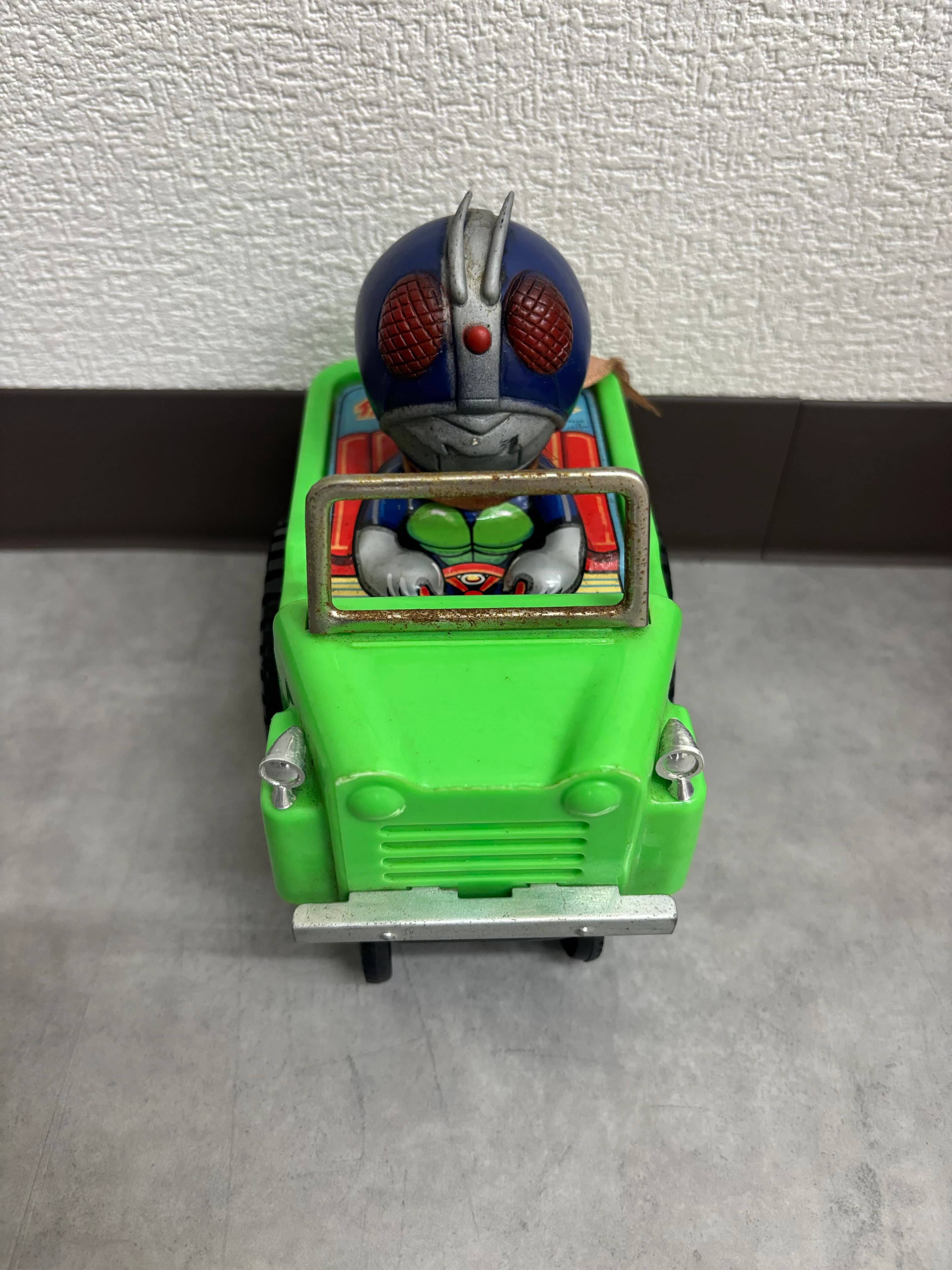 西脇市で仮面ライダーのブリキ玩具を買取しました|昭和レトロ玩具の査定ならお任せください のサムネイル